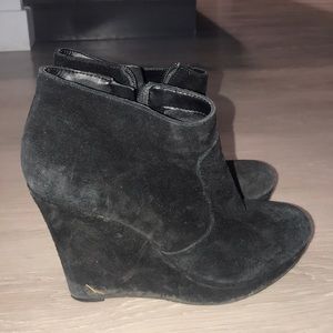 Jessica Simpson platform wedge booties